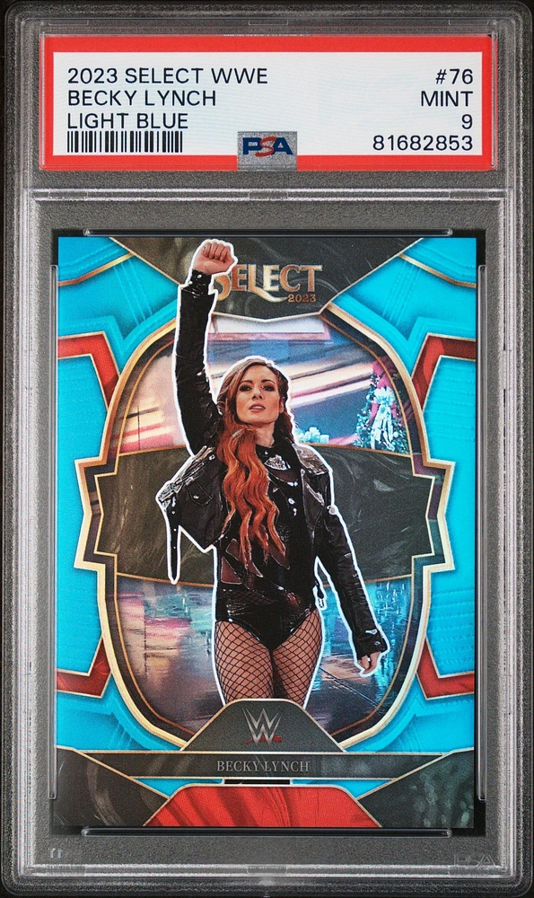 2023 Panini Select Wwe 76 Becky Lynch PSA 9