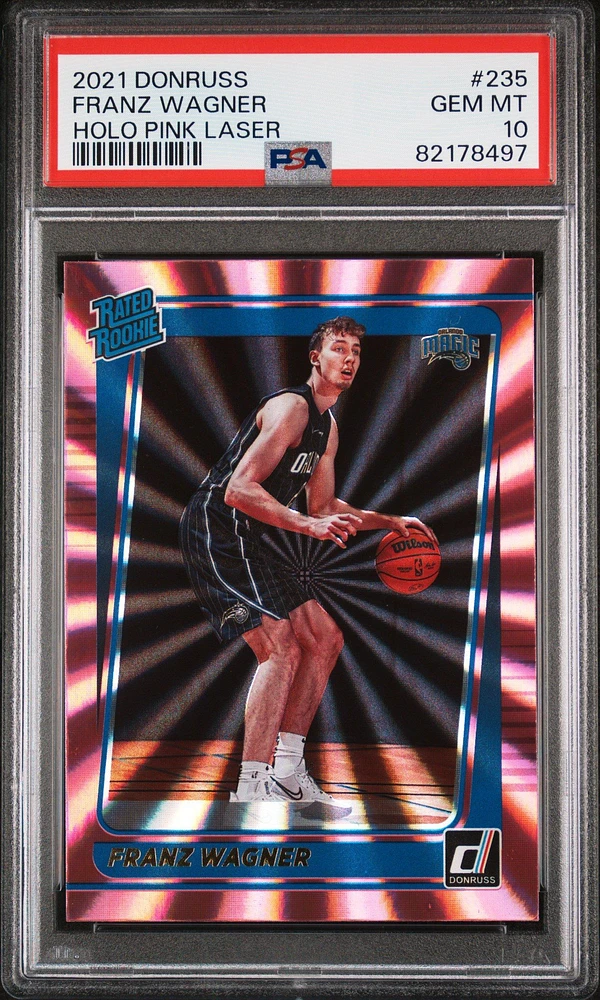2021 Panini Donruss 235 Franz Wagner PSA 10
