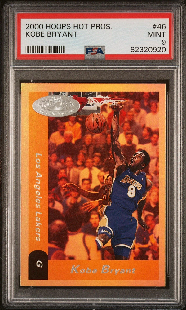 2000 Hoops Hot Prospects 46 Kobe Bryant PSA 9