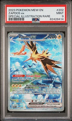 2023 Pokemon Mew En-151 Zapdos Ex PSA
