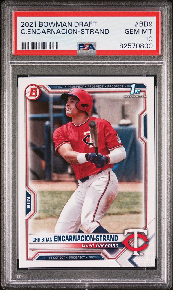2021 Bowman Draft Bd9 Christian Encarnacion-strand PSA 10