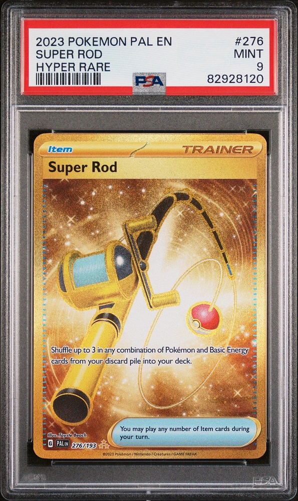 2023 Pokemon Pal En-paldea Evolved 276 Super Rod PSA 9