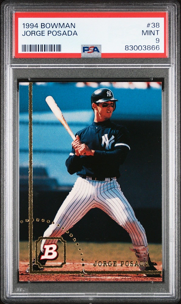 1994 Bowman 38 Jorge Posada PSA 9