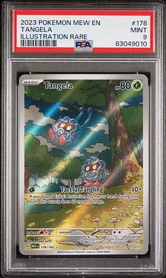 2023 Pokemon Mew En-151 178 Tangela PSA 9