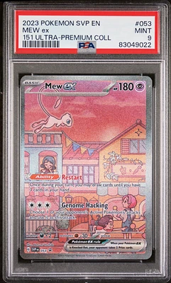 2023 Pokemon Svp En-sv Black Star Promo 053 Mew Ex PSA