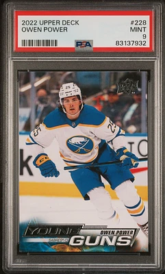2022 Upper Deck 228 Owen Power PSA 9