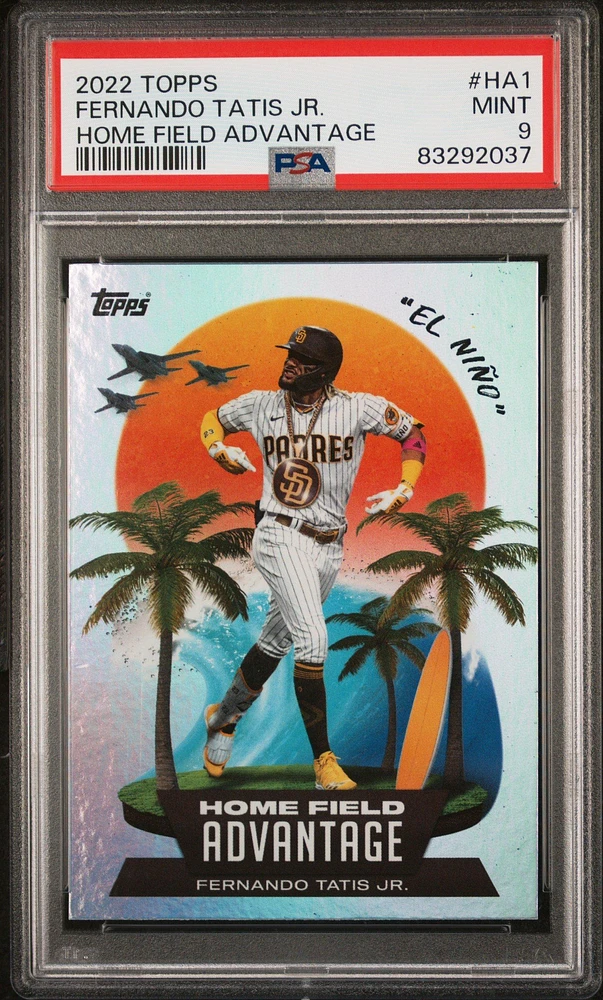 2022 Topps Home Field Advantage Ha1 Fernando Tatis Jr. PSA 9