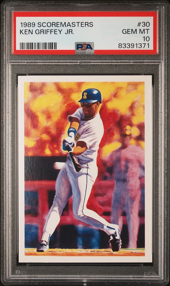 1989 Scoremasters 30 Ken Griffey Jr. PSA