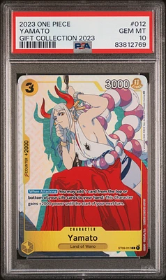 2023 One Piece Gift Collection 2023 012 Yamato PSA 10