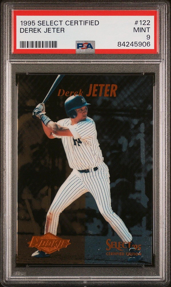 1995 Select Certified 122 Derek Jeter PSA 9