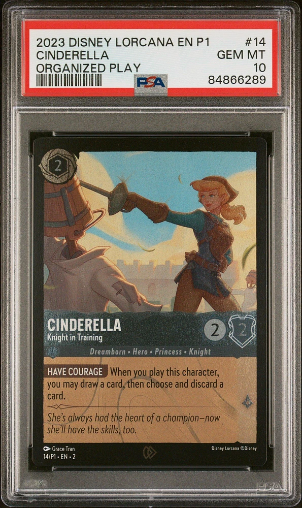 2023 Disney Lorcana En P1-promo 14 Cinderella