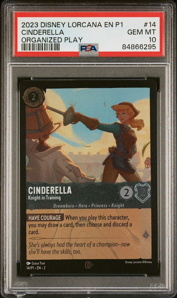 2023 Disney Lorcana En P1-promo 14 Cinderella