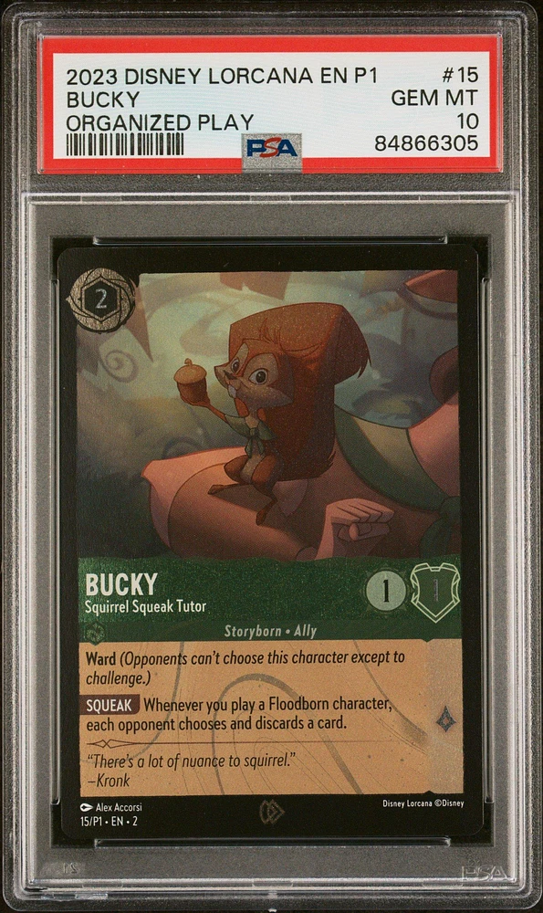 2023 Disney Lorcana En P1-promo 15 Bucky