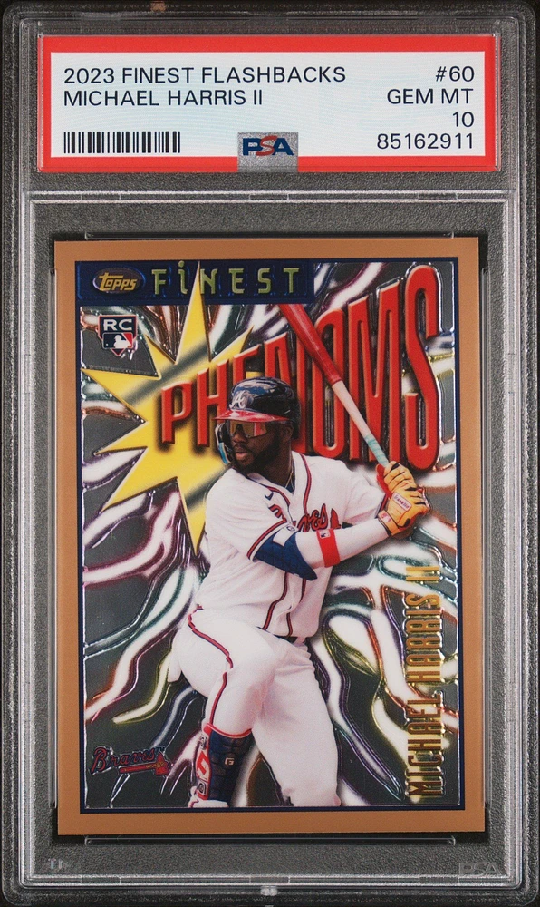 2023 Topps Finest Flashbacks 60 Michael Harris Ii PSA 10