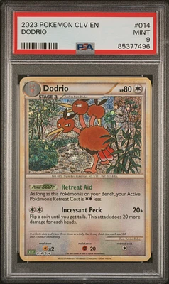 2023 Pokemon Clv-trading Card Game Classic Venusaur & Lugia Ex Deck 014 Dodrio PSA 9