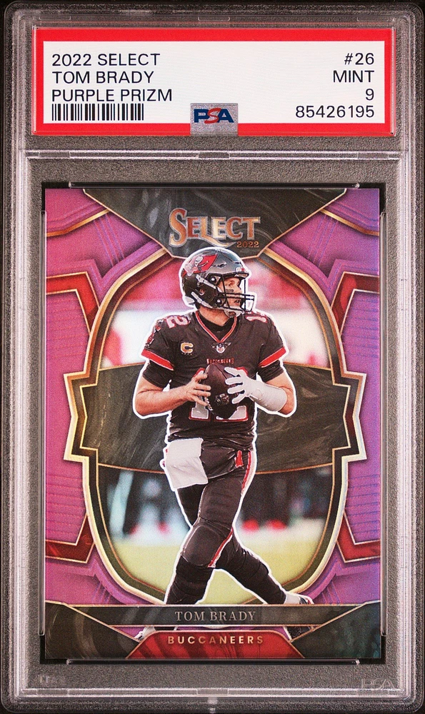 2022 Panini Select 26 Tom Brady PSA 9