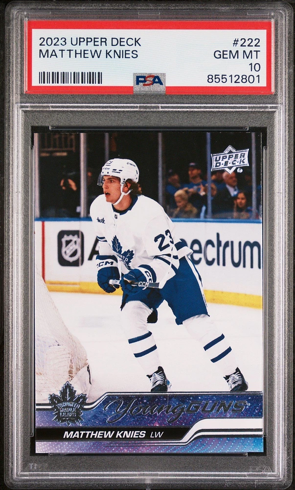 2023 Upper Deck 222 Matthew Knies PSA