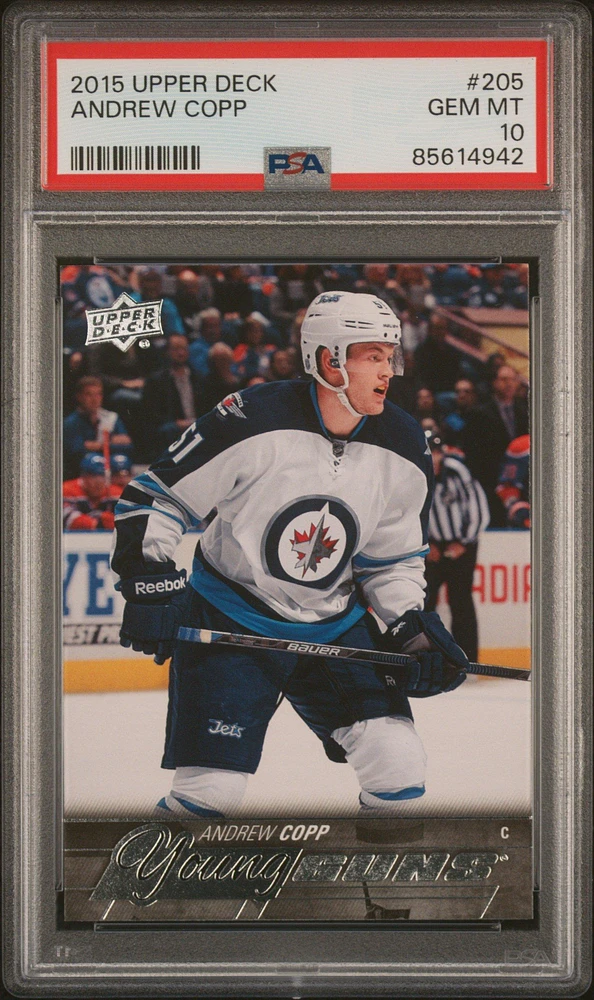2015 Upper Deck 205 Andrew Copp PSA 10