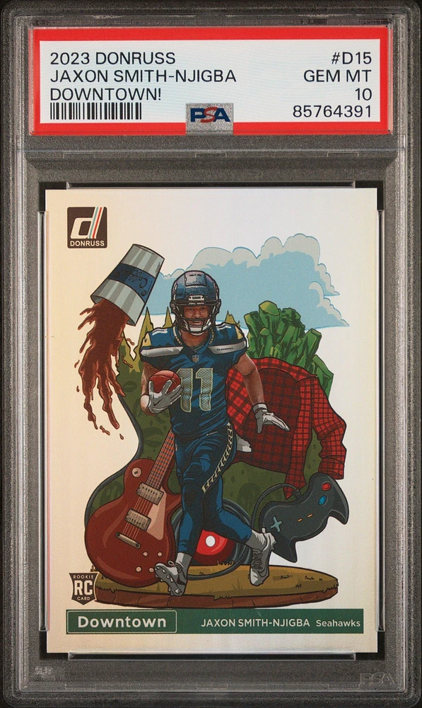 2023 Panini Donruss Downtown! D15 Jaxon Smith PSA 10