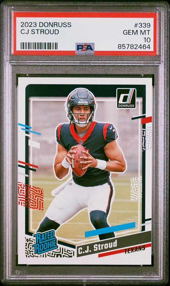 2023 Panini Donruss 339 Cj Stroud PSA