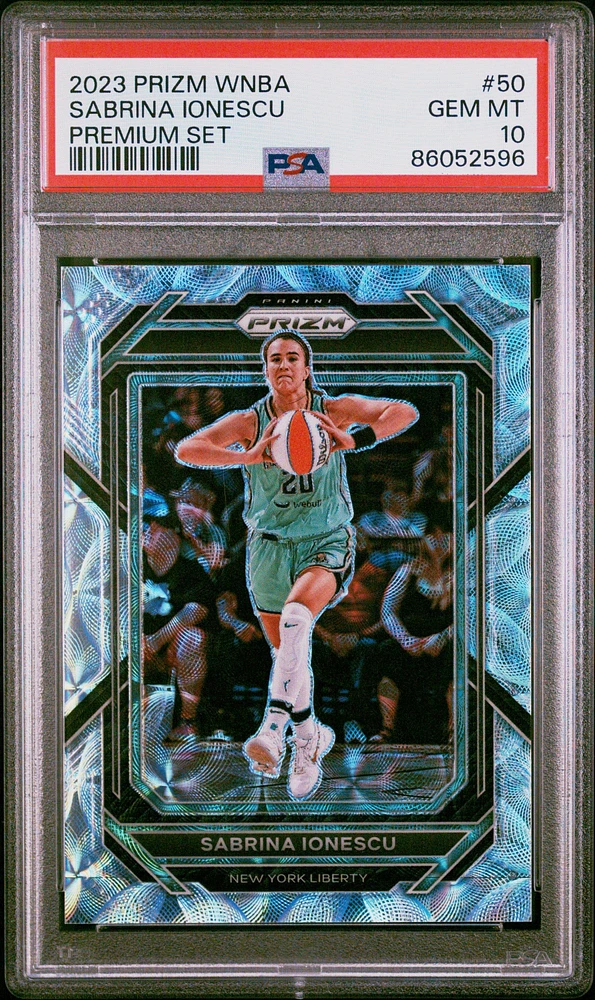 2023 Panini Prizm Wnba 50 Sabrina Ionescu Premium Set PSA 10