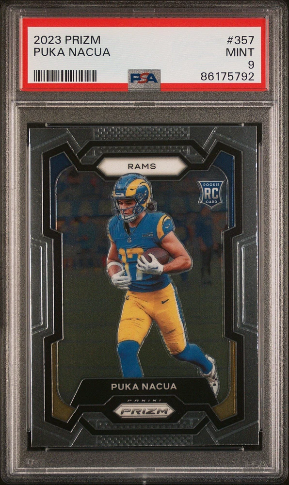 2023 Panini Prizm 357 Puka Nacua PSA