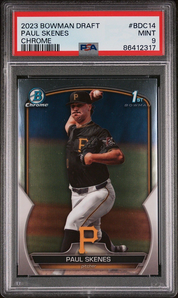 2023 Bowman Draft Bdc14 Paul Skenes PSA 9