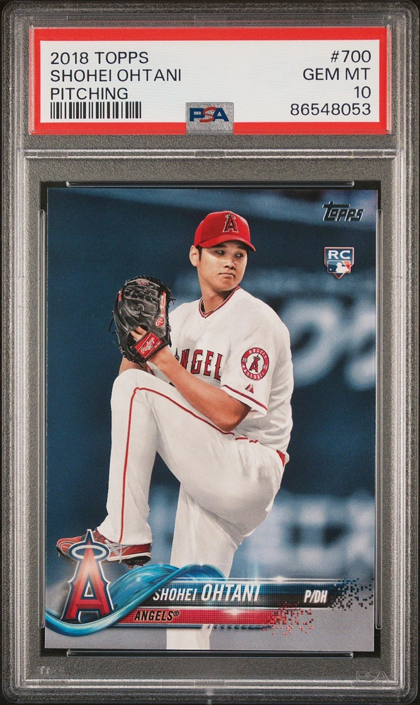 2018 Topps 700 Shohei Ohtani PSA