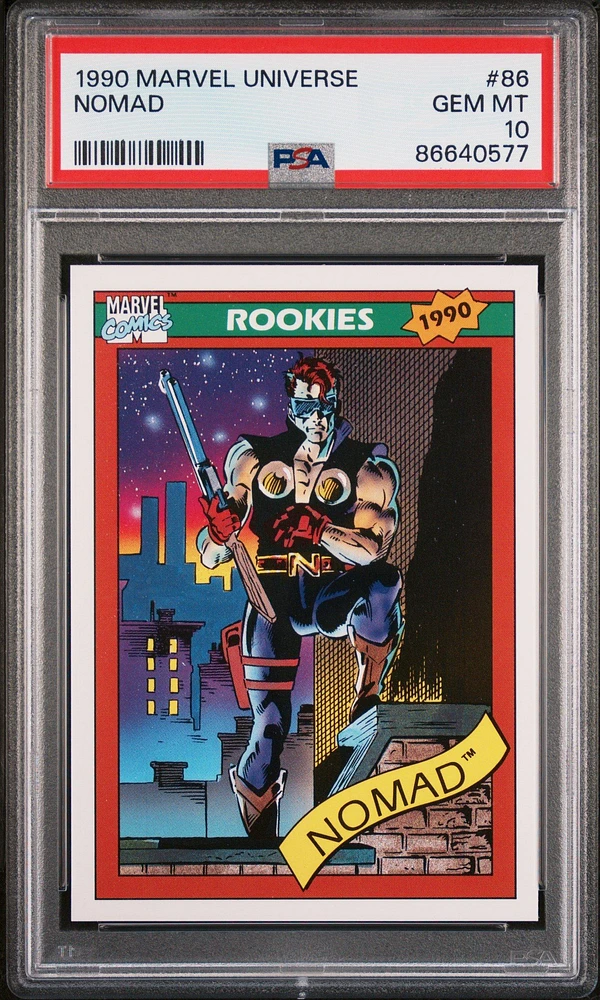 1990 Marvel Universe 86 Nomad PSA 10