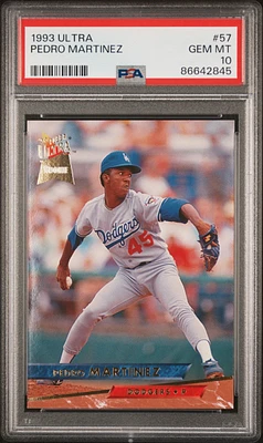 1993 Ultra 57 Pedro Martinez PSA 10