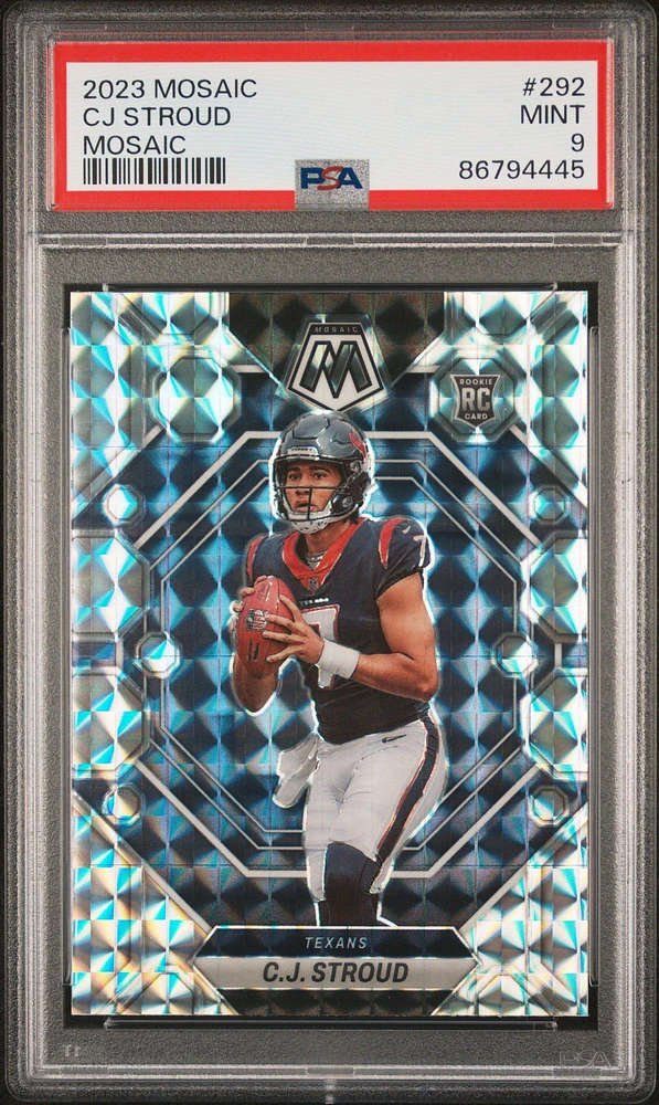 2023 Panini Mosaic 292 Cj Stroud PSA