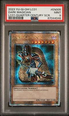 2023 Yu-gi-oh! Lc01-legendary Collection: 25th Anniversary Edition En005 Dark Magician Quarter Century Secret Rare PSA 9