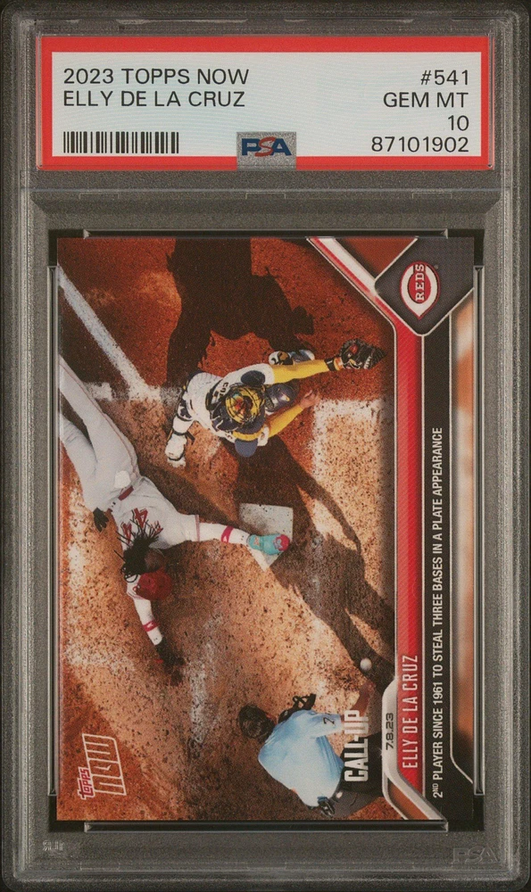 2023 Topps Now 541 Elly De La Cruz PSA 10