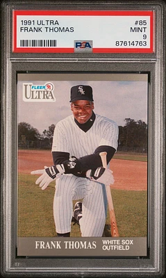 1991 Ultra 85 Frank Thomas PSA 9