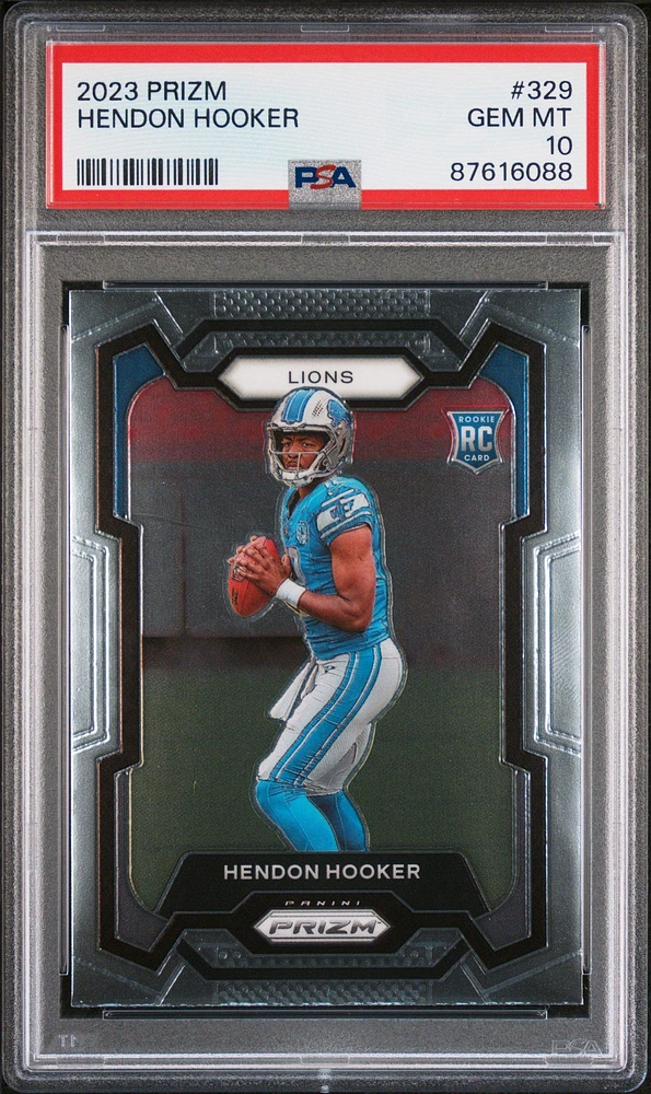 2023 Panini Prizm 329 Hendon Hooker PSA 10