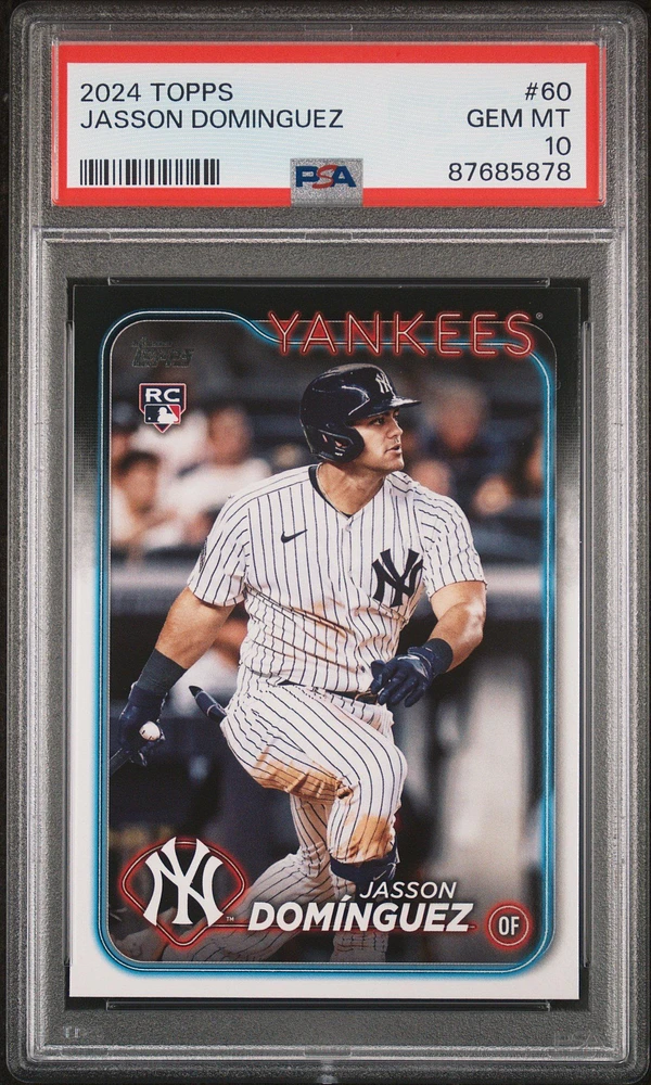 2024 Topps 60 Jasson Dominguez PSA 10