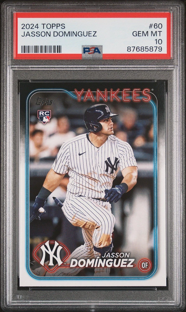 2024 Topps 60 Jasson Dominguez PSA 10