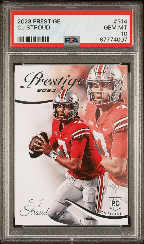 2023 Panini Prestige 314 Cj Stroud PSA 10