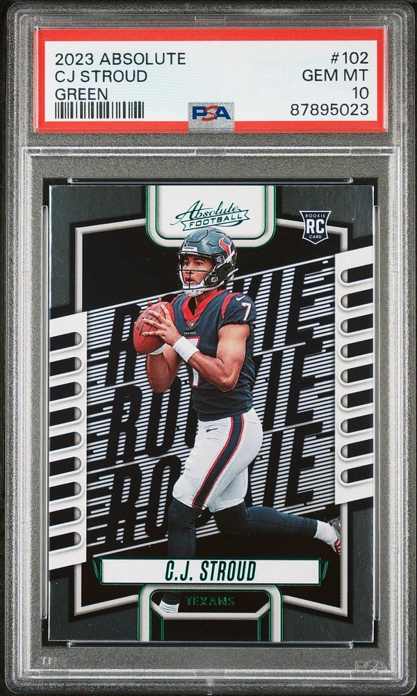 2023 Panini Absolute 102 Cj Stroud PSA