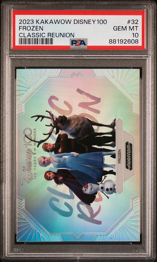 2023 Kakawow Phantom Disney100 Wondrous Character Classic Reunion 32 Frozen PSA 10