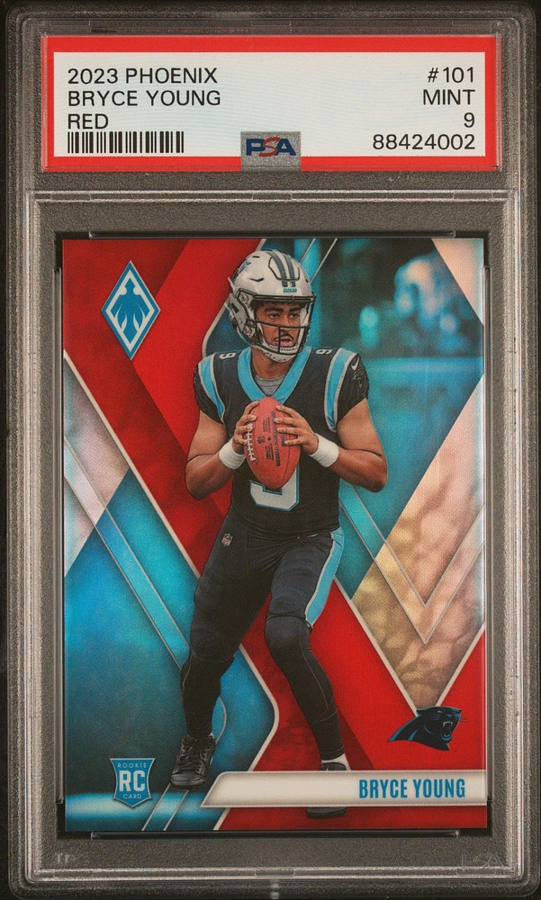 2023 Panini Phoenix 101 Bryce Young Red PSA 9