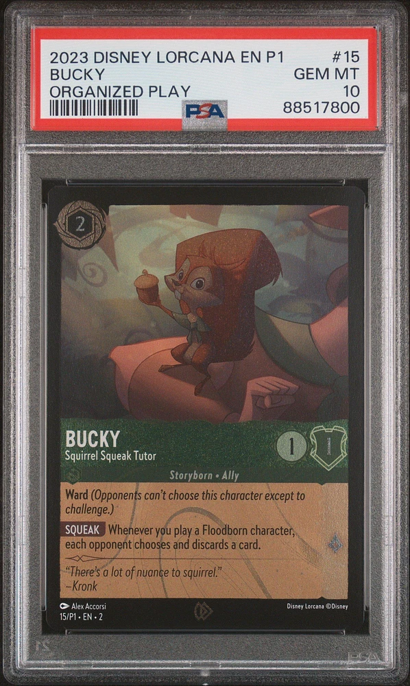 2023 Disney Lorcana En P1-promo 15 Bucky