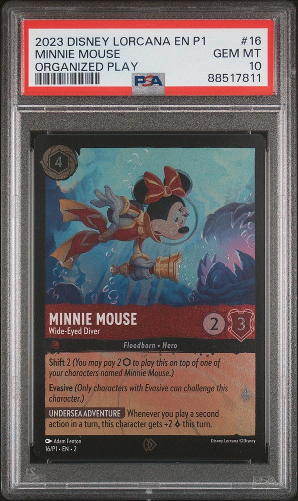 2023 Disney Lorcana En P1-promo 16 Minnie Mouse