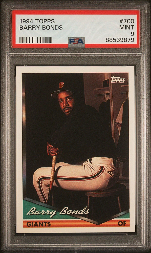 1994 Topps 700 Barry Bonds PSA 9