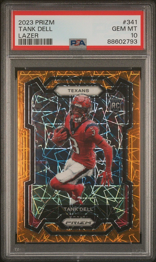 2023 Panini Prizm 341 Tank Dell Lazer Prizm PSA