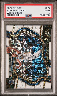 2022 Panini Select 227 Stephen Curry PSA 9