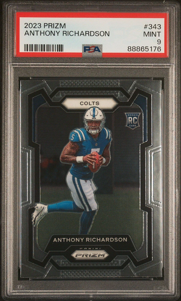 2023 Panini Prizm 343 Anthony Richardson PSA