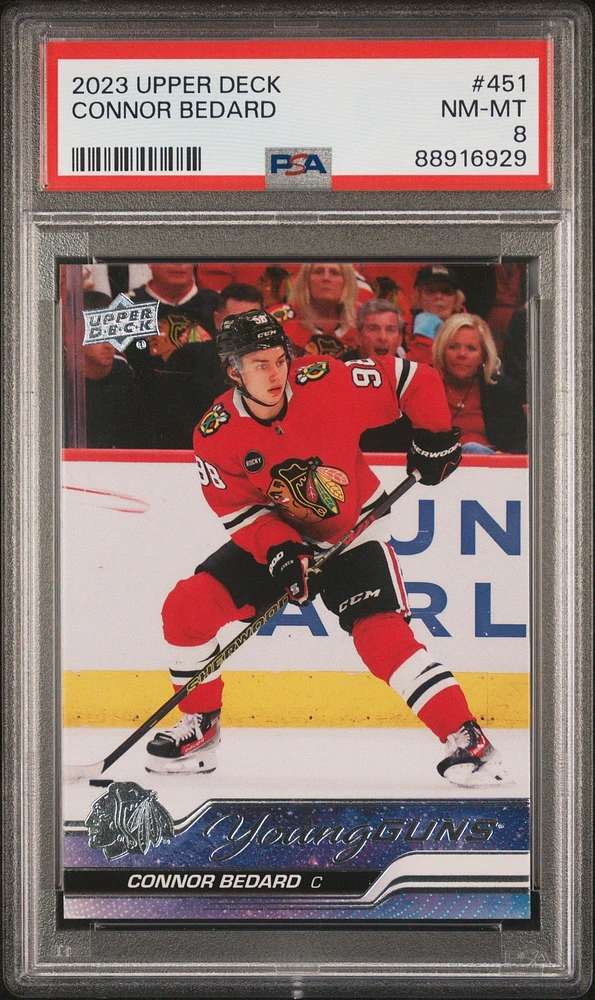2023 Upper Deck 451 Connor Bedard PSA