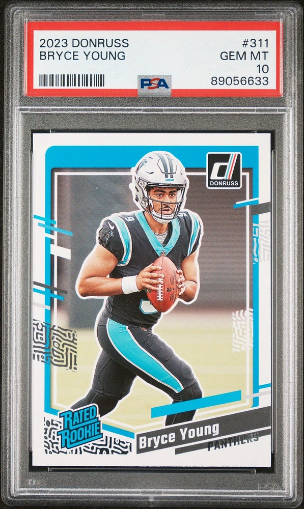 2023 Panini Donruss 311 Bryce Young PSA 10