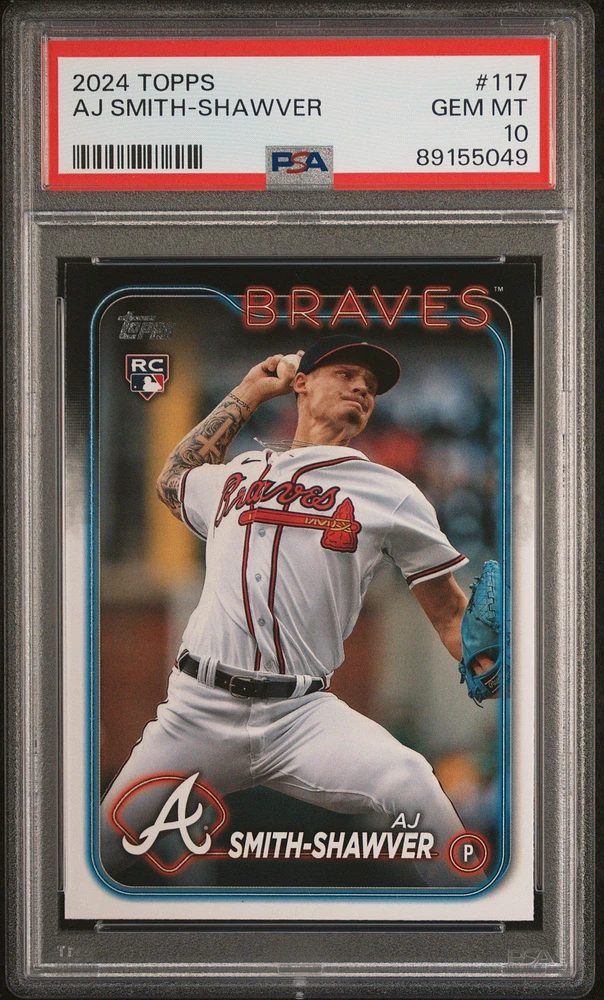 2024 Topps 117 Aj Smith PSA 10
